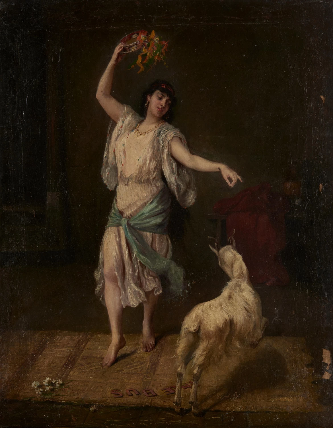 Esmeralda e la capra Djali